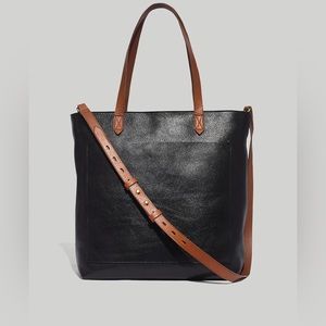 Madewell Medium Transport Tote - True Black Brown